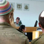 Two of the detained soldiers in military court, Photo credit: Honenu