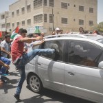 Riot in Hawara; Photo credit: Nasser Ishtayeh, Flash 90