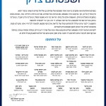Rabbis' letter of support