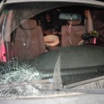 Shattered windshield; Photo credit: Free use